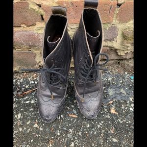 H by Hudson Oxford Ankle Bootie